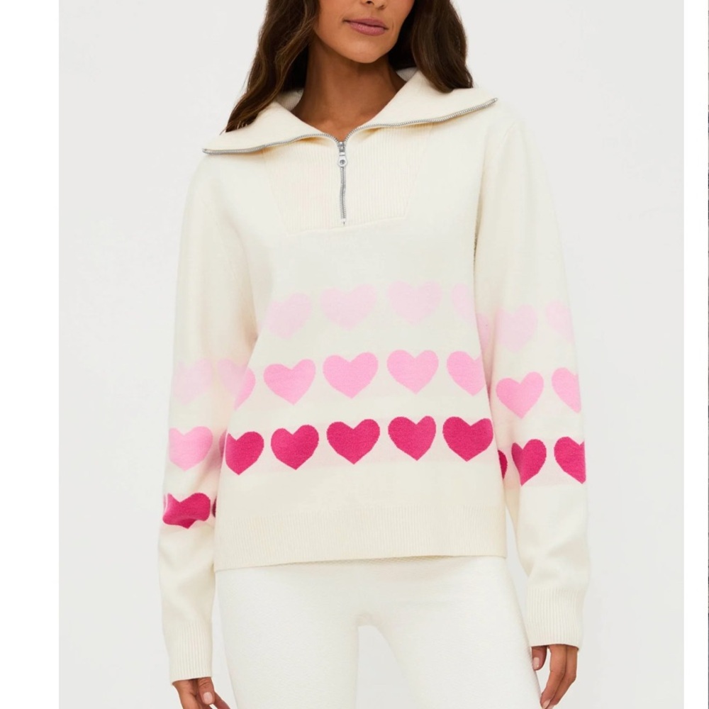 Beach Riot Monterey Quarter-Zip Sweater